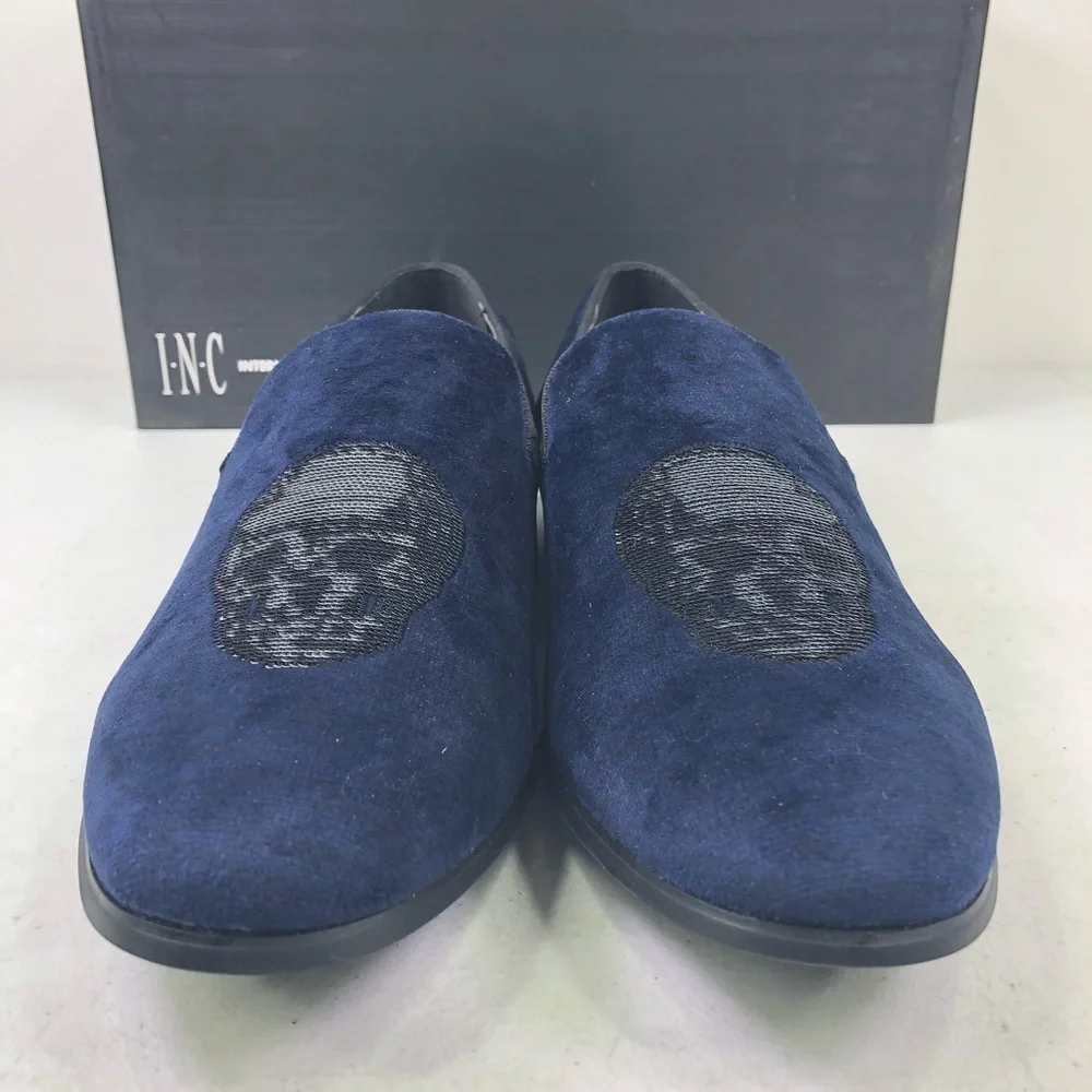 INC International Concepts Nova Navy Slip On Shoes